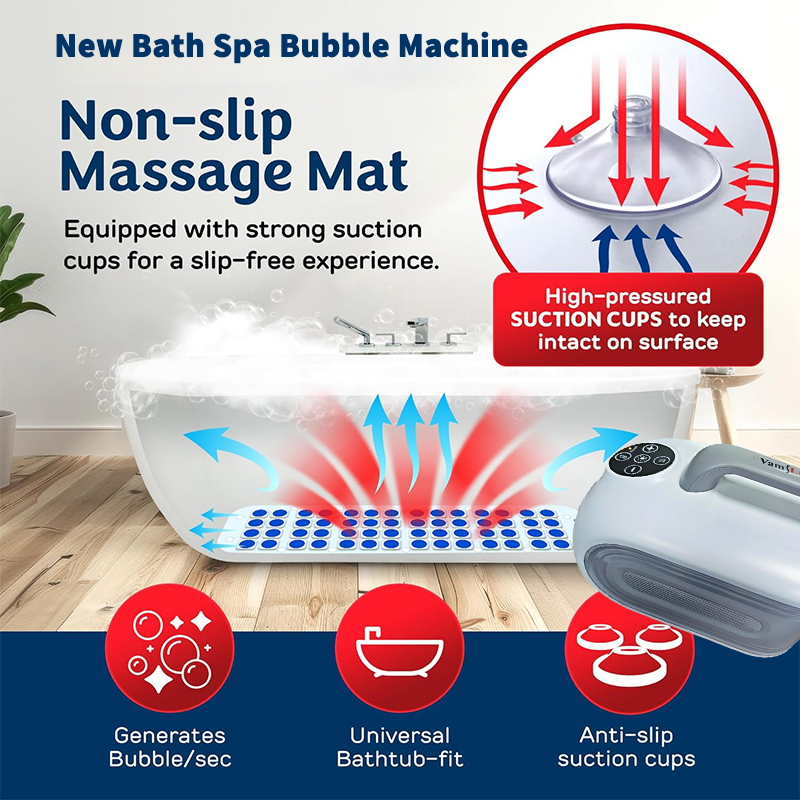 스파 버블 목욕 마사지기 휴대용 욕조 마사지 패드 미끄 - Bathtub Pillow Inflatable 리뷰 및 가격