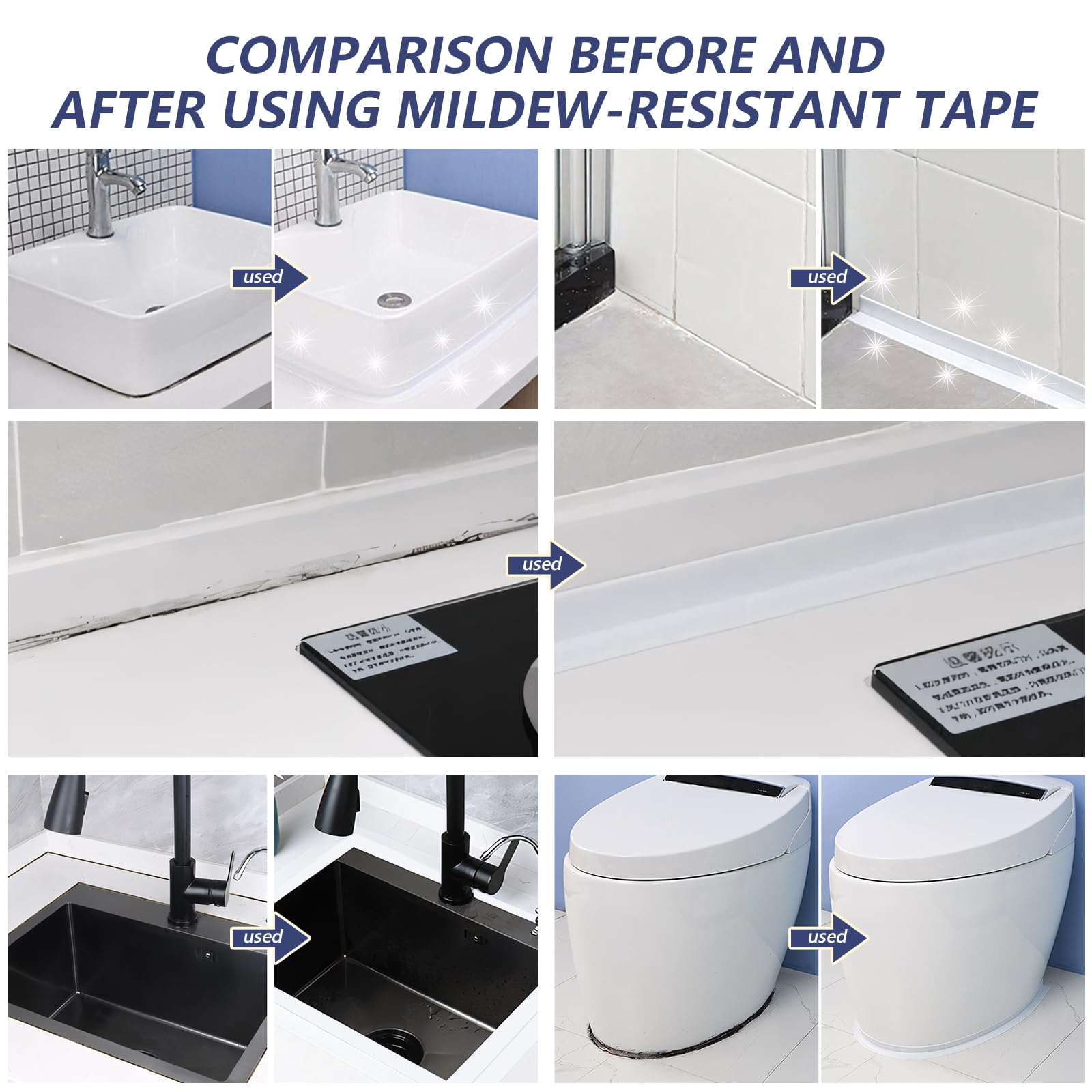3.2m PVC 방수 씰링 테이프, 자체 접착 벽 스티 - Home Bathroom Plumbing 리뷰 및 가격