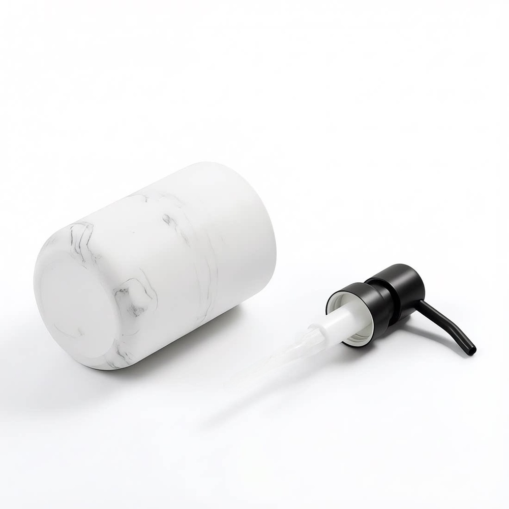 250ML 대리석 무늬 레진 비누 디스펜서 스테인리스  - Home Bathroom Pressure Pump 리뷰 및 가격