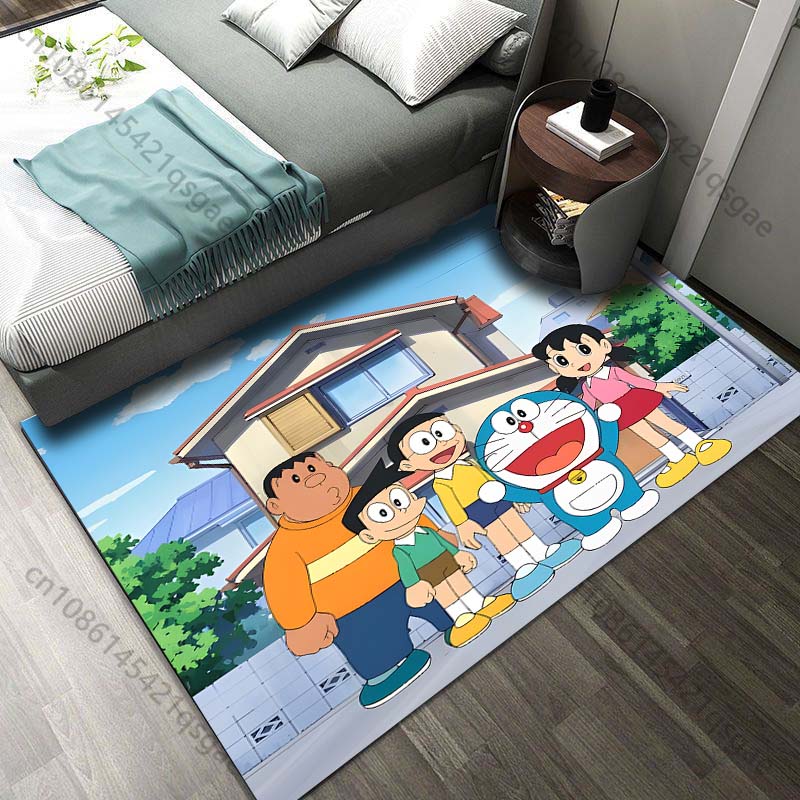 일본 D-도라에몽 친구들과 함께 프린트 카펫 거실 침실 - Japan Bathroom.Home 리뷰 및 가격