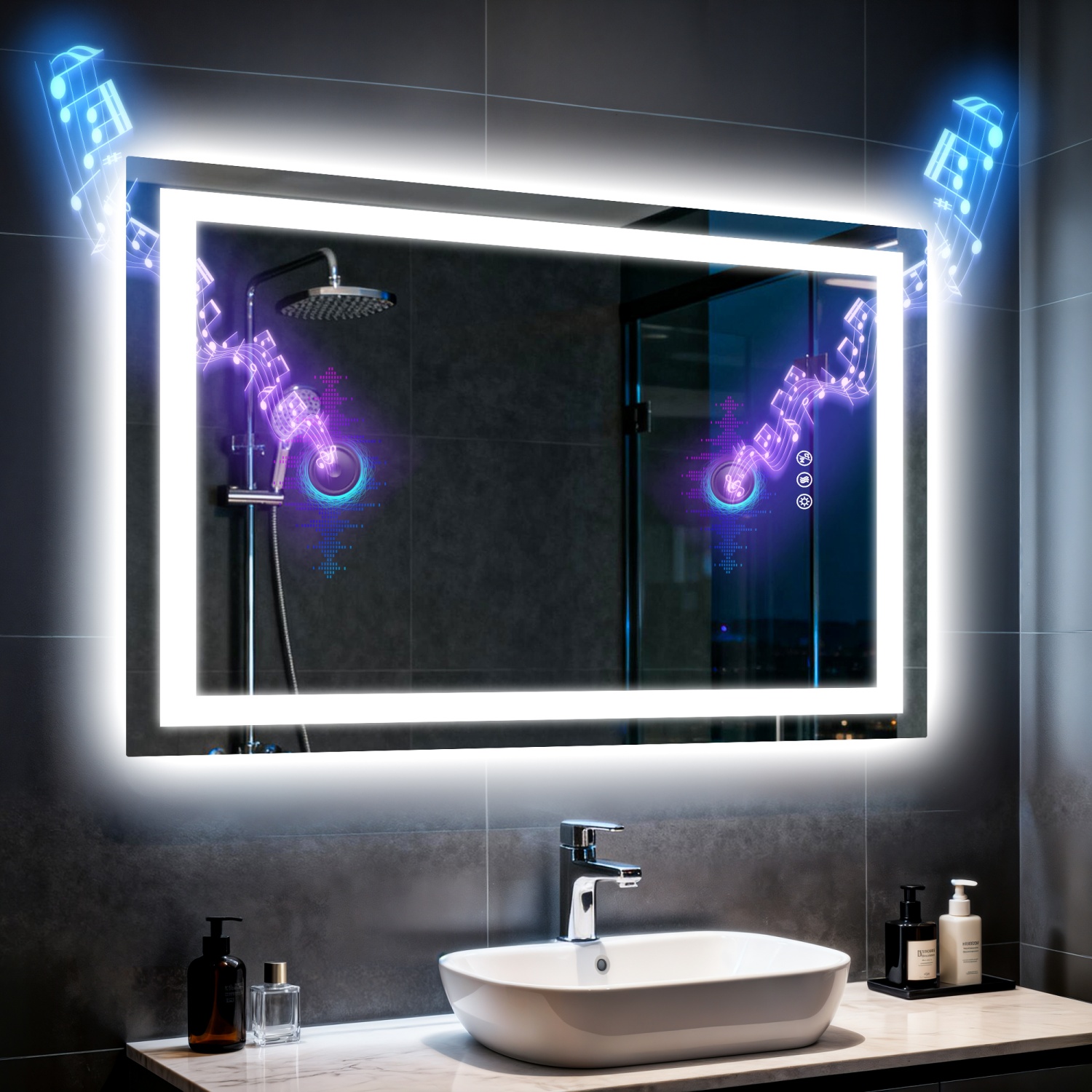 50/60/100/120cm LED 욕실 거울 내장 블 - Zara Home Bathroom 리뷰 및 가격
