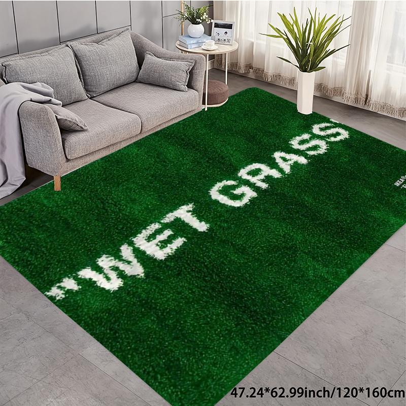 VIKAMA 라이트 럭셔리 WET GRASS 그린 플로 - Home Bathroom Carpet 리뷰 및 가격