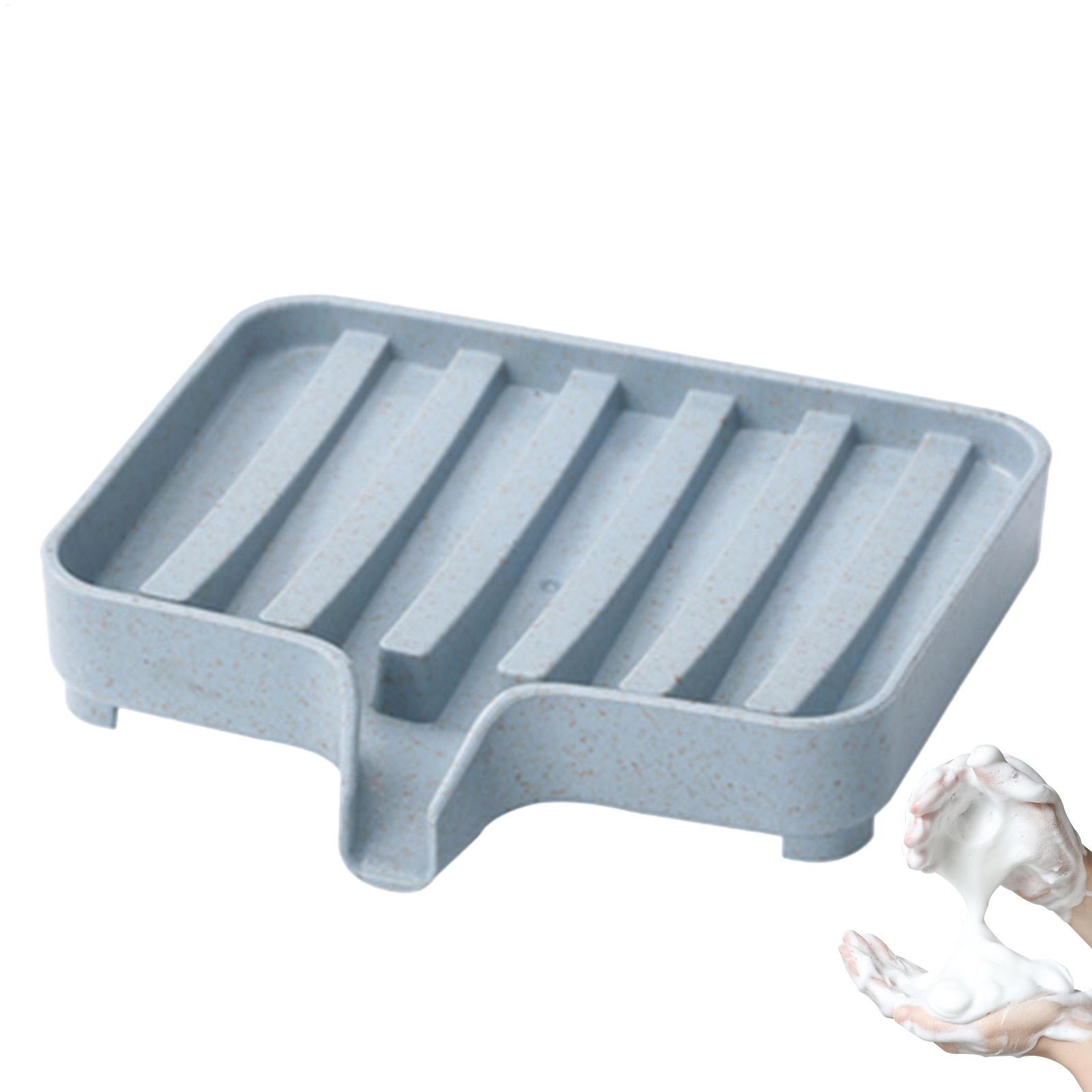 배수구가 있는 욕실 비누 접시 다용도 샤워 비누 트레이 - Glass Soap Dish 리뷰 및 가격