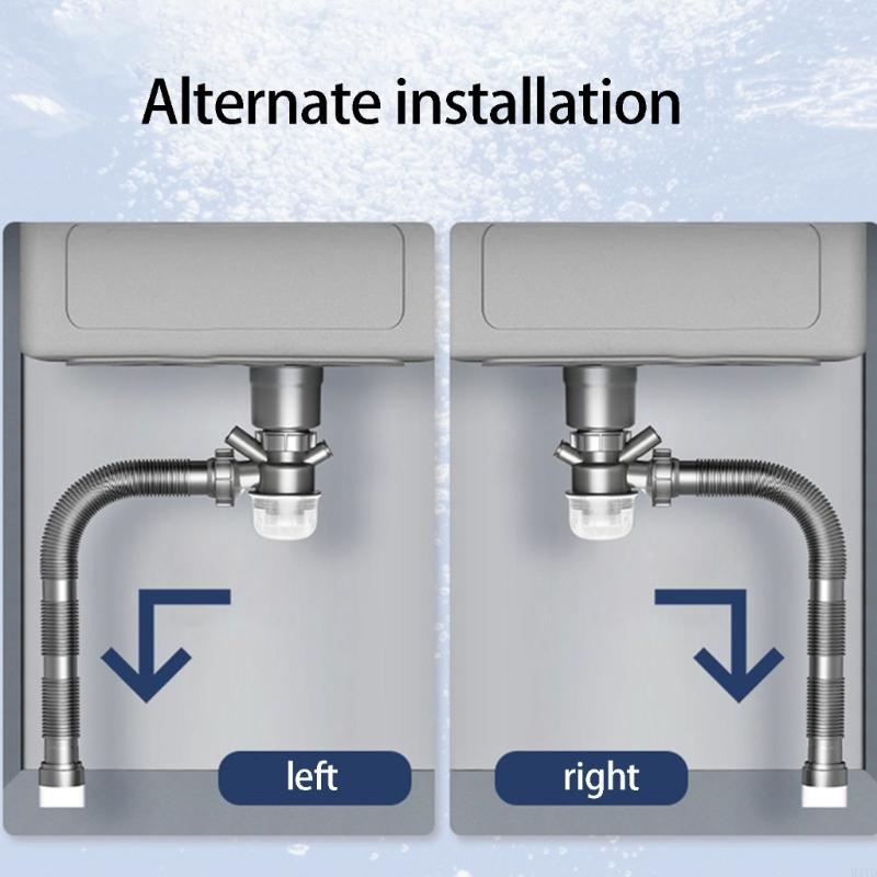 주방 싱크 배수관 범용 세면기 싱크 가정용 욕실 하향  - Home Bathroom Fittings 리뷰 및 가격