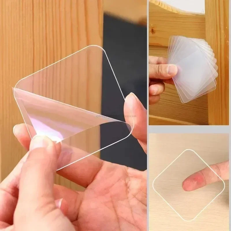 목재용 초강력 양면 접착 테이프, 사각형 벽 스티커,  - Home Bathroom Plumbing 리뷰 및 가격